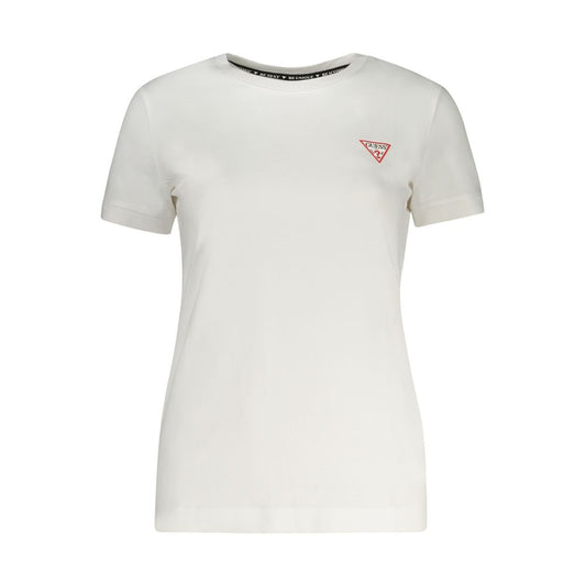 Guess Jeans Bianco Cotton Women T-Shirt