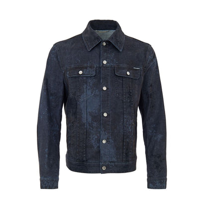 Dolce & Gabbana Gray Cotton Denim Jacket by Dolce & Gabbana