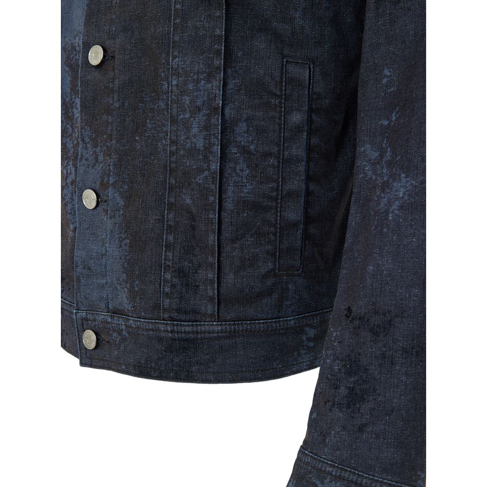 Dolce & Gabbana Gray Cotton Denim Jacket by Dolce & Gabbana
