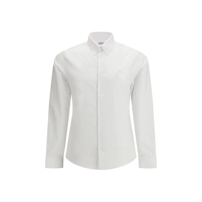 Burberry White Cotton Dress Shirt by Burberry