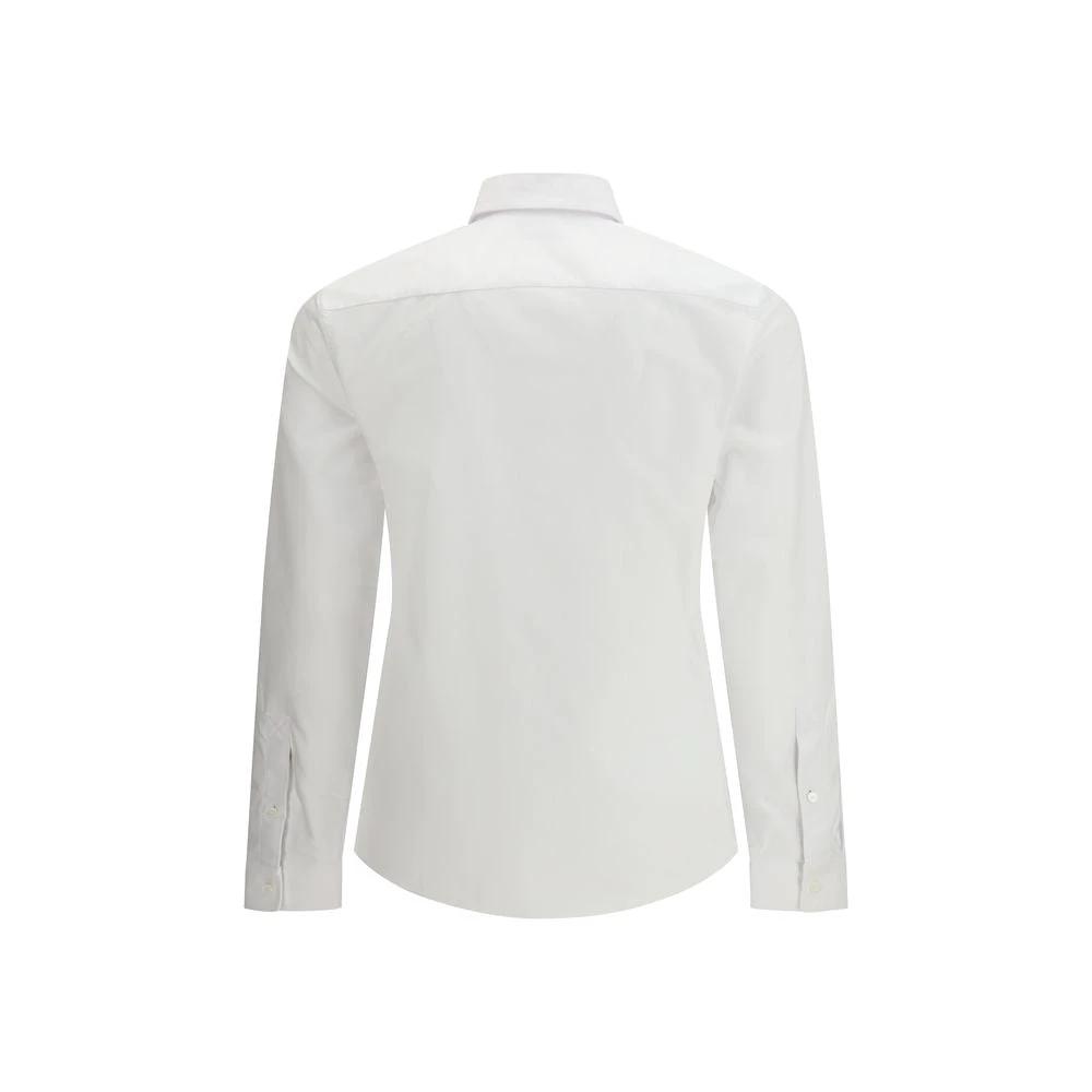 Burberry White Cotton Dress Shirt by Burberry