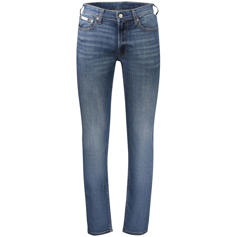 Jean Calvin Klein homme slim en coton bleu – CA-42793