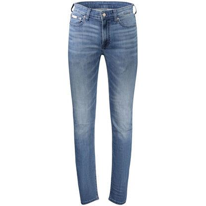 Jean Calvin Klein homme slim fuselé en coton bleu – CA-42795