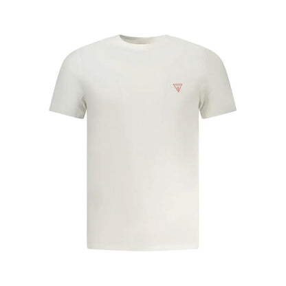 Guess Jeans White Cotton Men T-Shirt by Guess Jeans