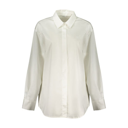 Guess Jeans Bianco Cotton Women Shirt by Guess Jeans
