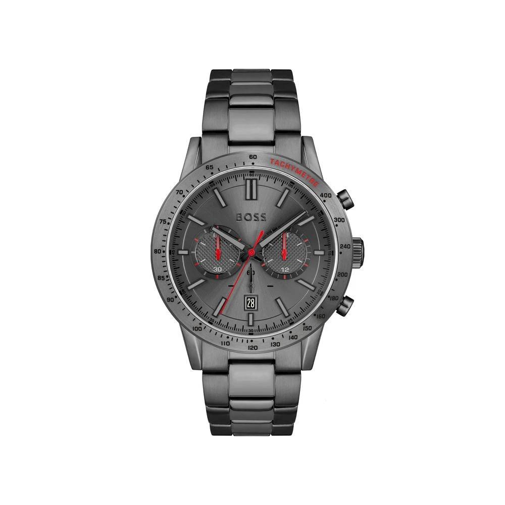 Hugo Boss Gray Stainless Steel Dress Watch by Hugo Boss