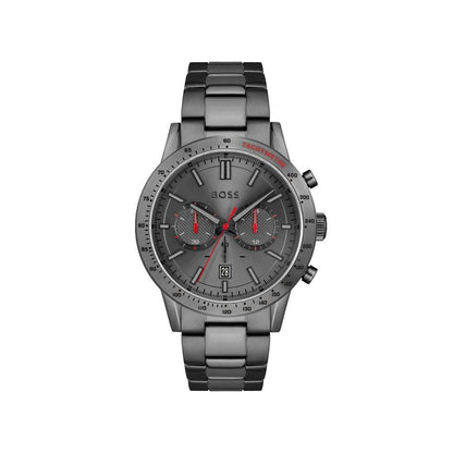 Hugo Boss Gray Stainless Steel Dress Watch by Hugo Boss