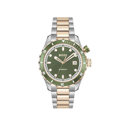 Hugo Boss Gray Stainless Steel Dress Watch by Hugo Boss