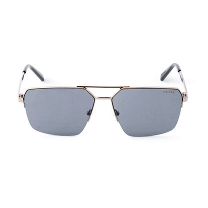 Guess Gray Metal Sunglasses