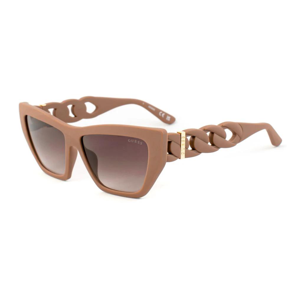 Guess Beige Resin Sunglasses by Guess