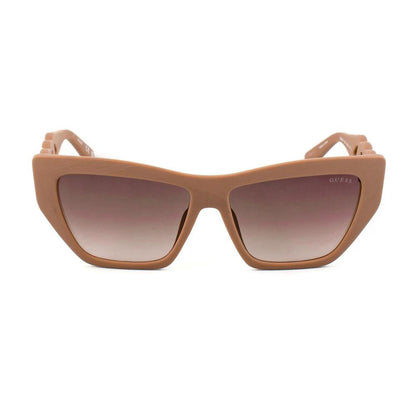 Guess Beige Resin Sunglasses by Guess