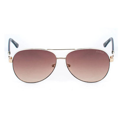 Guess White Metal Sunglasses by Guess