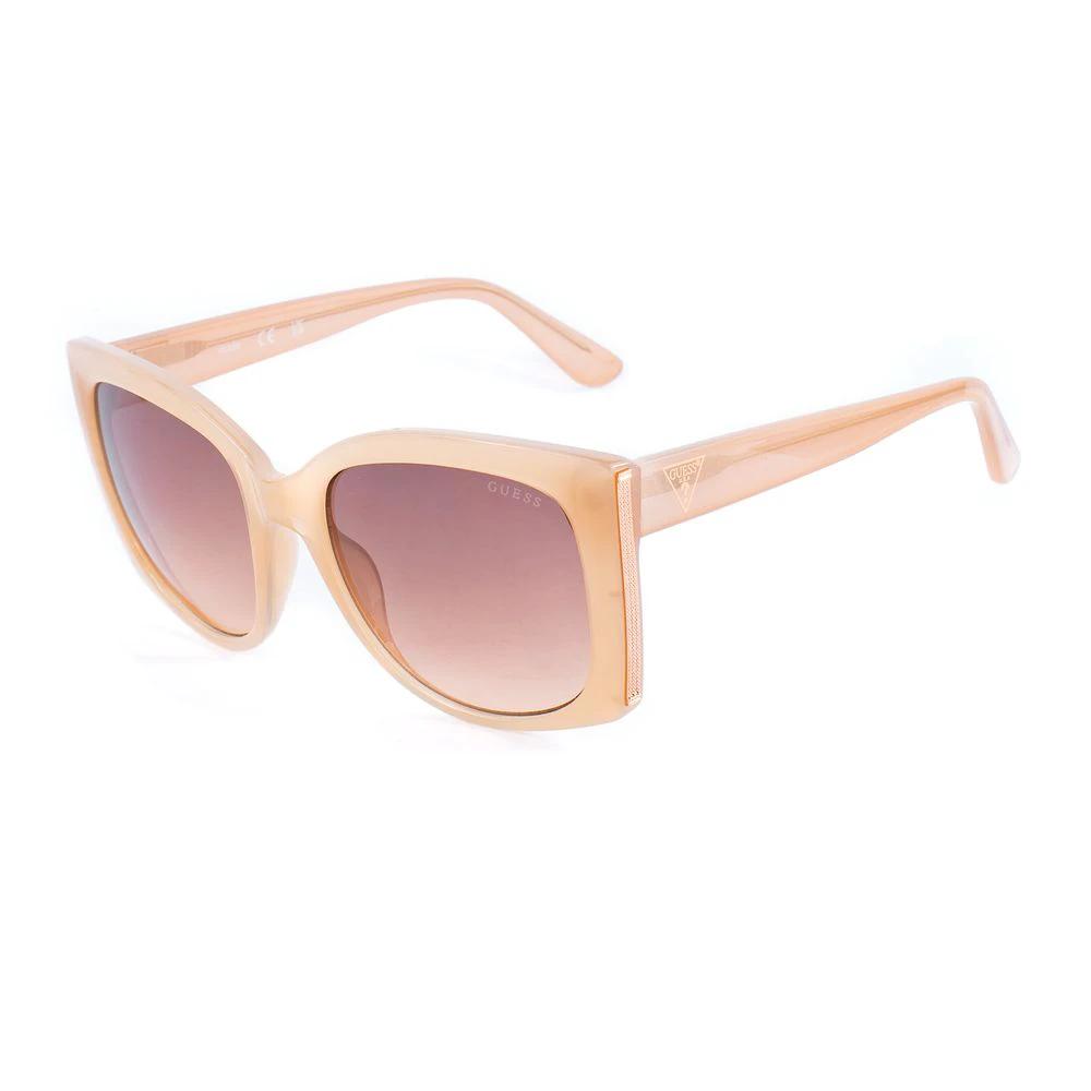 Guess Beige Resin Sunglasses by Guess
