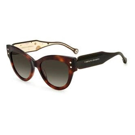 Carolina Herrera Bicolor Acetate Sunglasses by Carolina Herrera