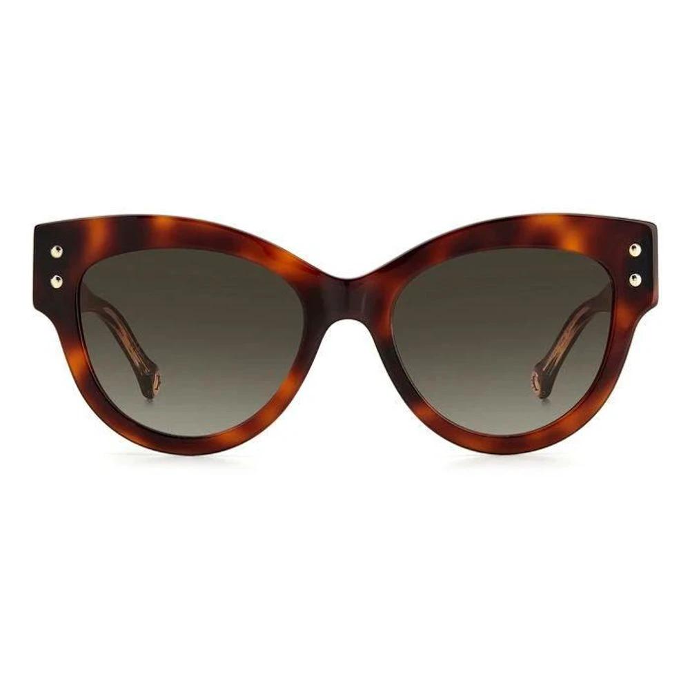 Carolina Herrera Bicolor Acetate Sunglasses by Carolina Herrera