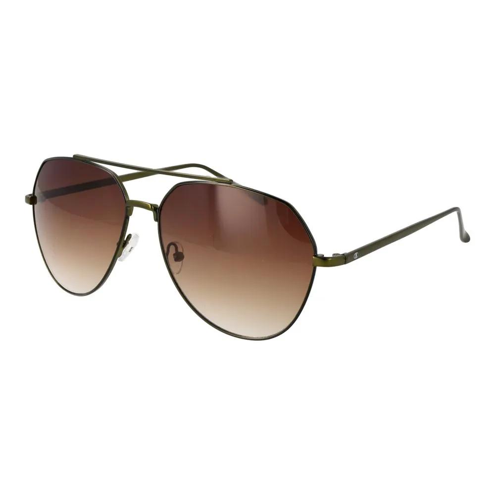 Champion Gray Stainless Steel Sunglasses by Champion