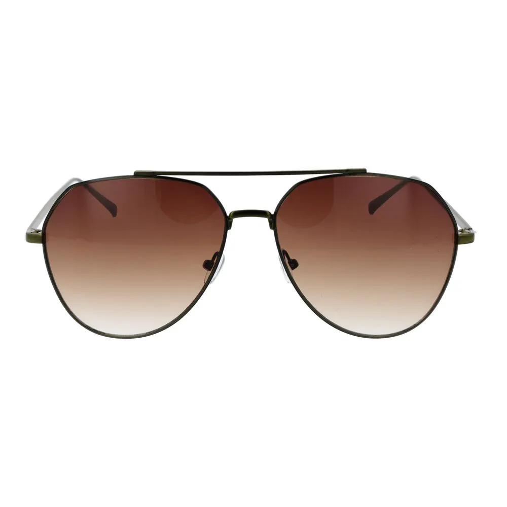 Champion Gray Stainless Steel Sunglasses by Champion