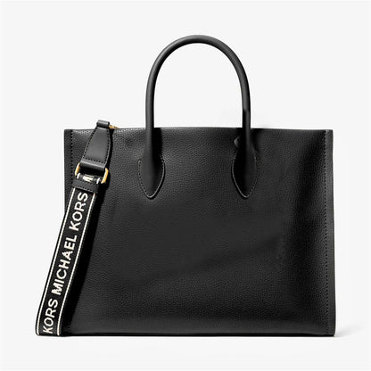 Michael Kors Black Fur Tote Bag