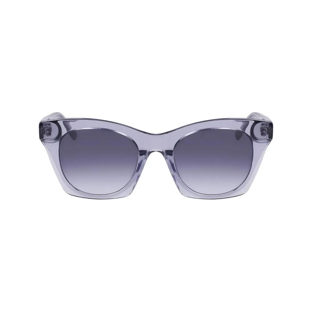 DKNY Purple Acetate Sunglasses by DKNY