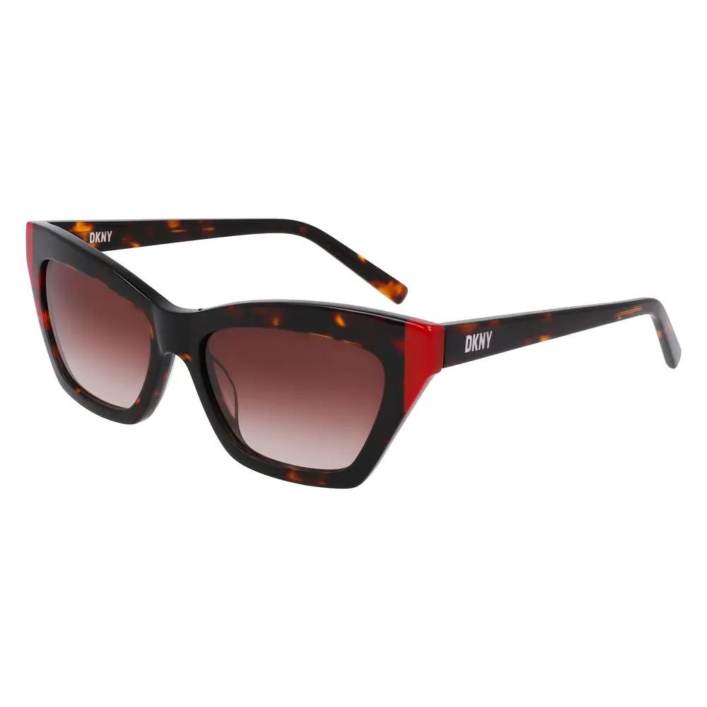 DKNY Brown Acetate Sunglasses by DKNY