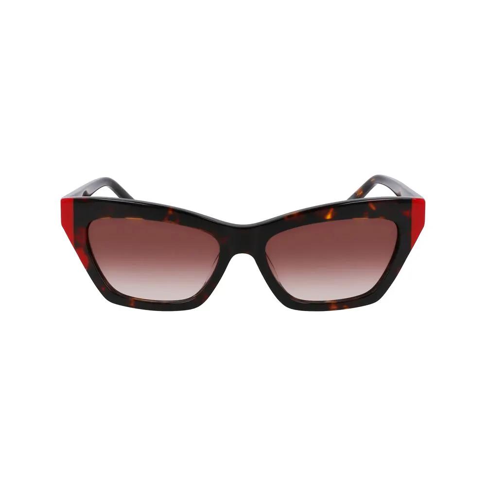 DKNY Brown Acetate Sunglasses by DKNY