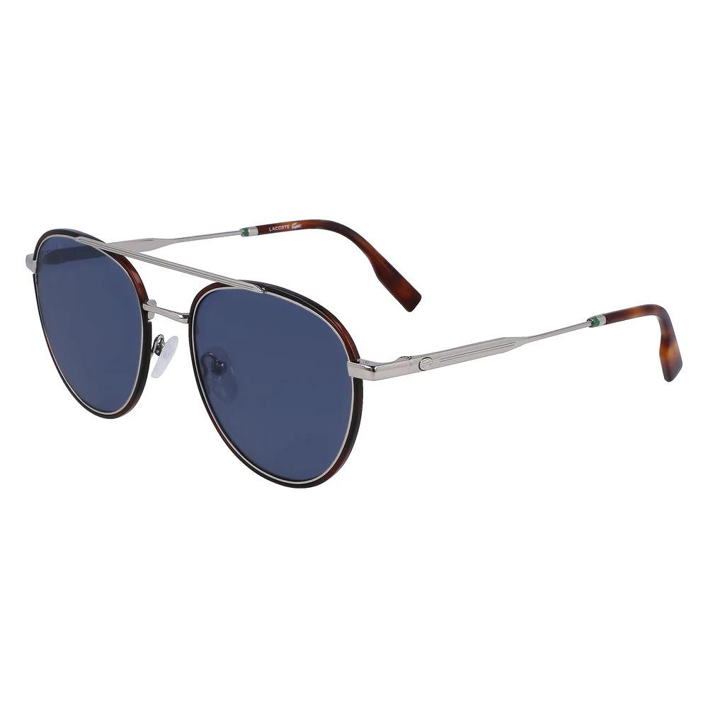 Lacoste Gray Metal Sunglasses by Lacoste