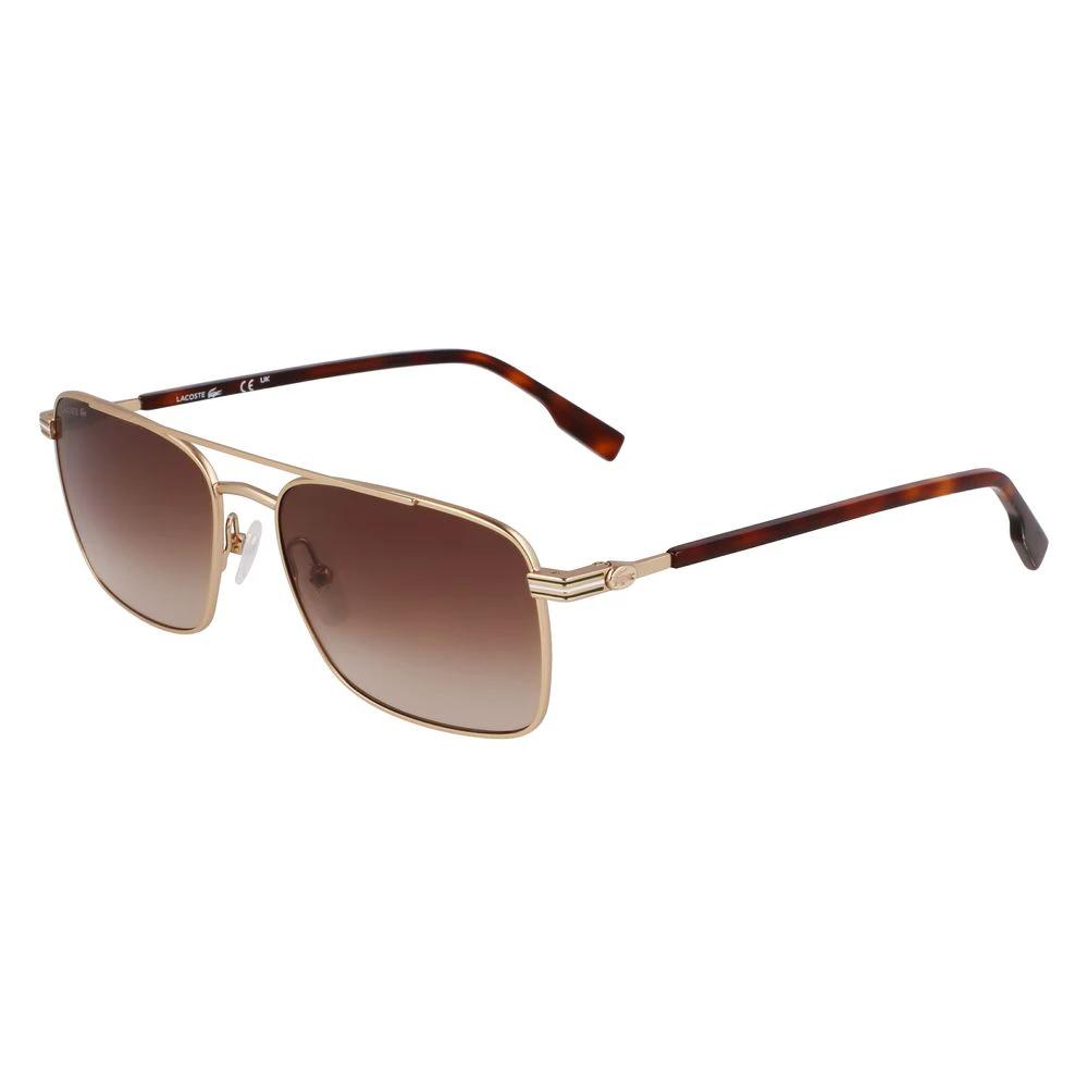 Lacoste Gold Metal Sunglasses by Lacoste
