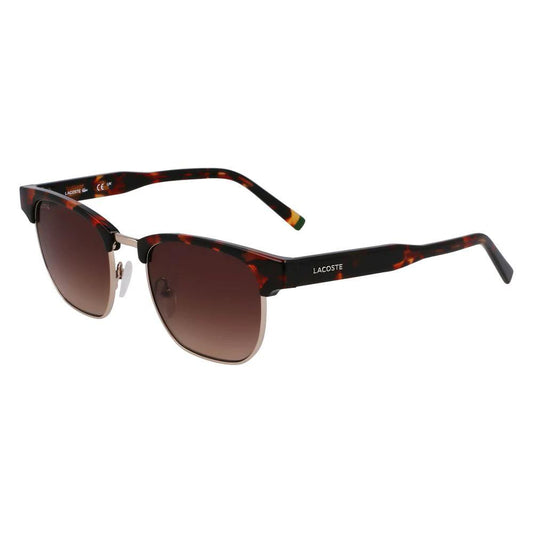 Lacoste Brown Injected Sunglasses by Lacoste
