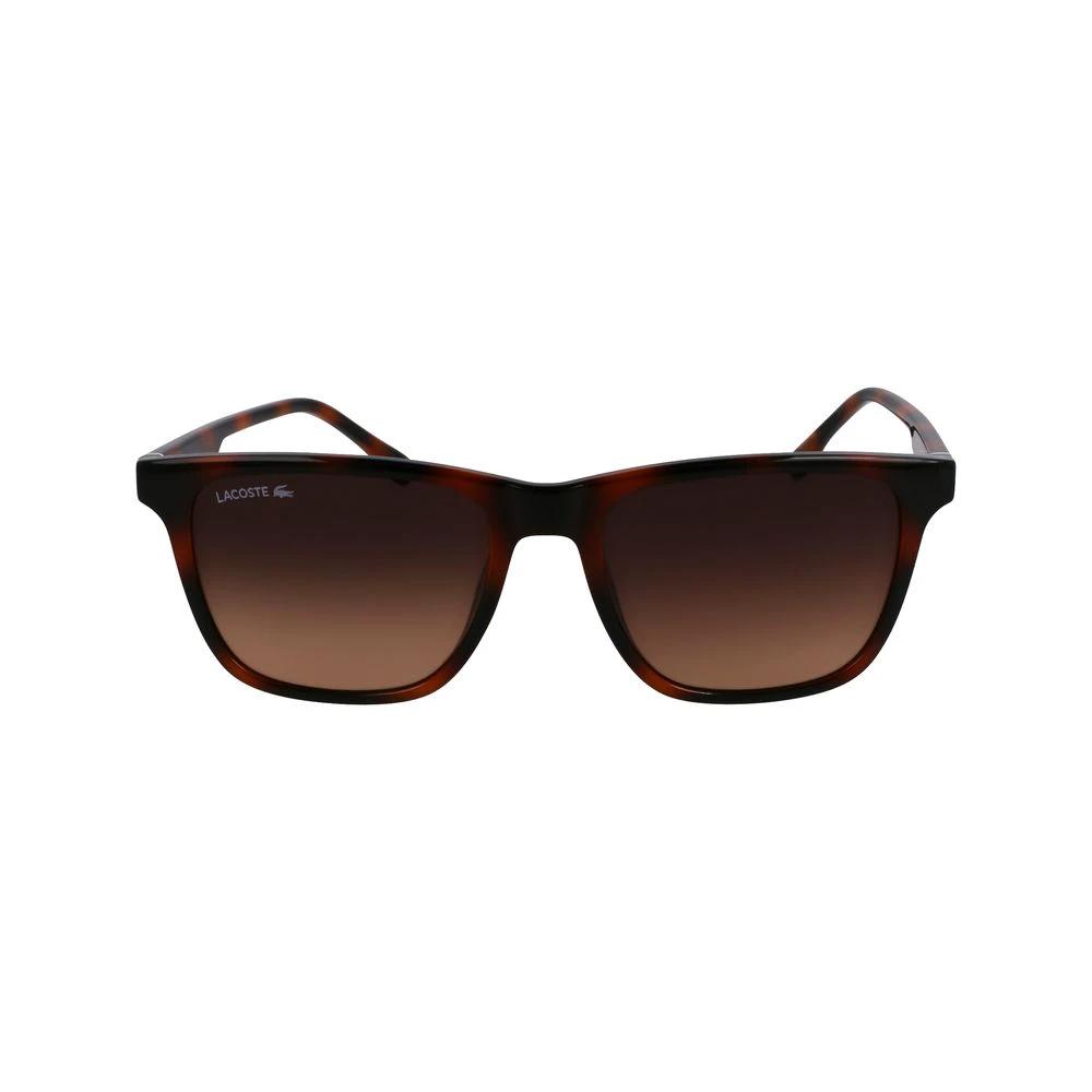 Lacoste Brown Injected Sunglasses by Lacoste