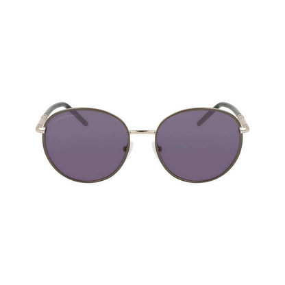 Longchamp Gold Metal Sunglasses by Longchamp
