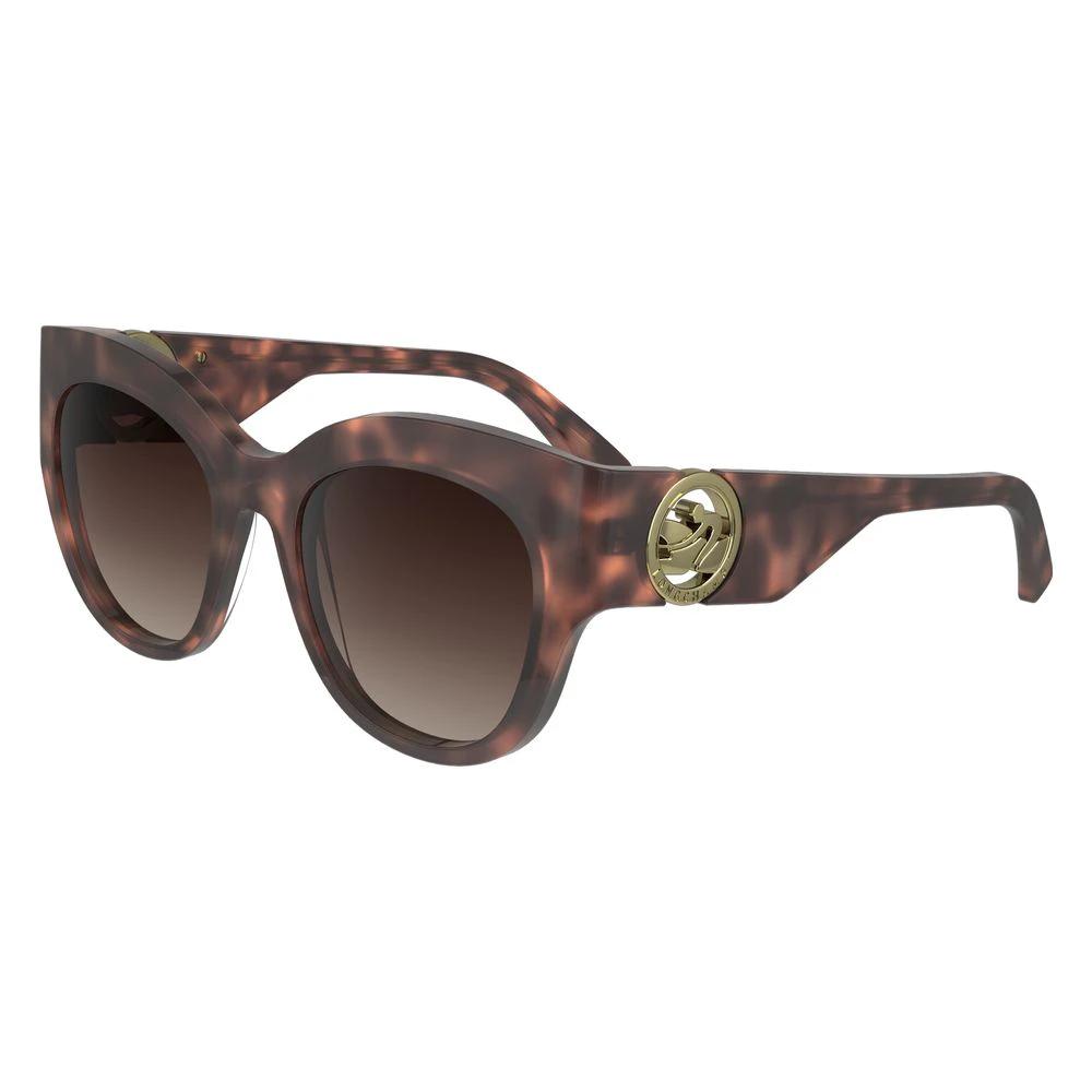 Longchamp Brown Acetate Sunglasses by Longchamp