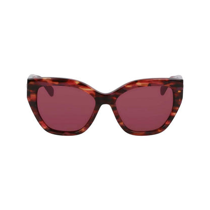 Longchamp Brown Acetate Sunglasses by Longchamp