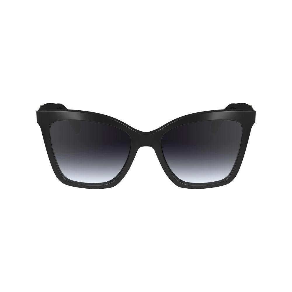 Longchamp Black Acetate Sunglasses by Longchamp
