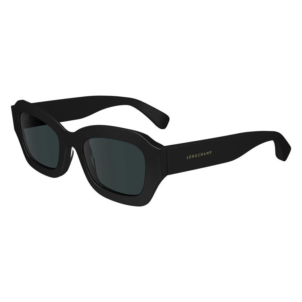 Longchamp Black Acetate Sunglasses by Longchamp