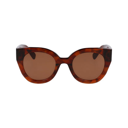 Longchamp Brown Acetate Sunglasses