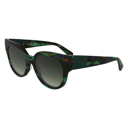 Longchamp Black Acetate Sunglasses by Longchamp