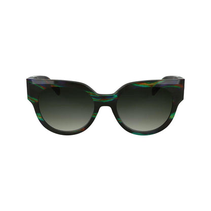 Longchamp Black Acetate Sunglasses by Longchamp
