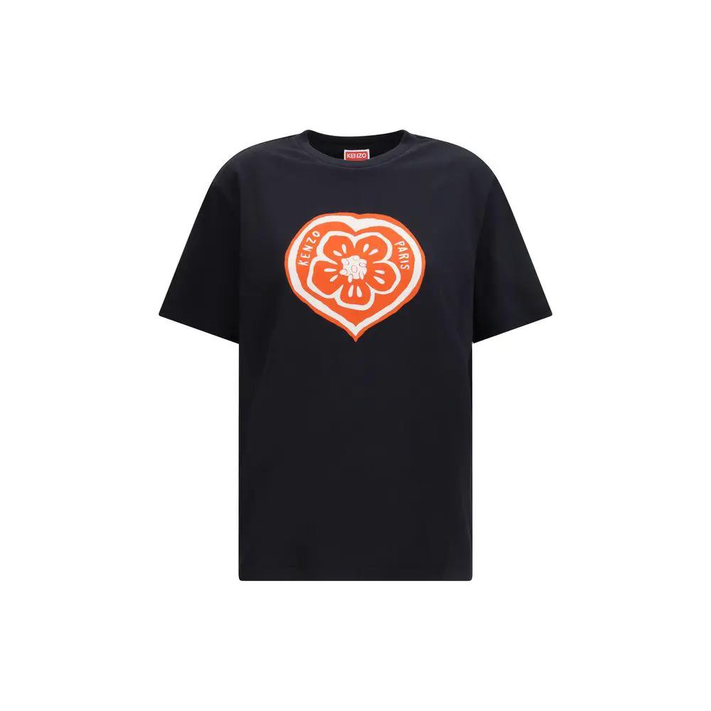 Kenzo Black Cotton T-Shirt by Kenzo