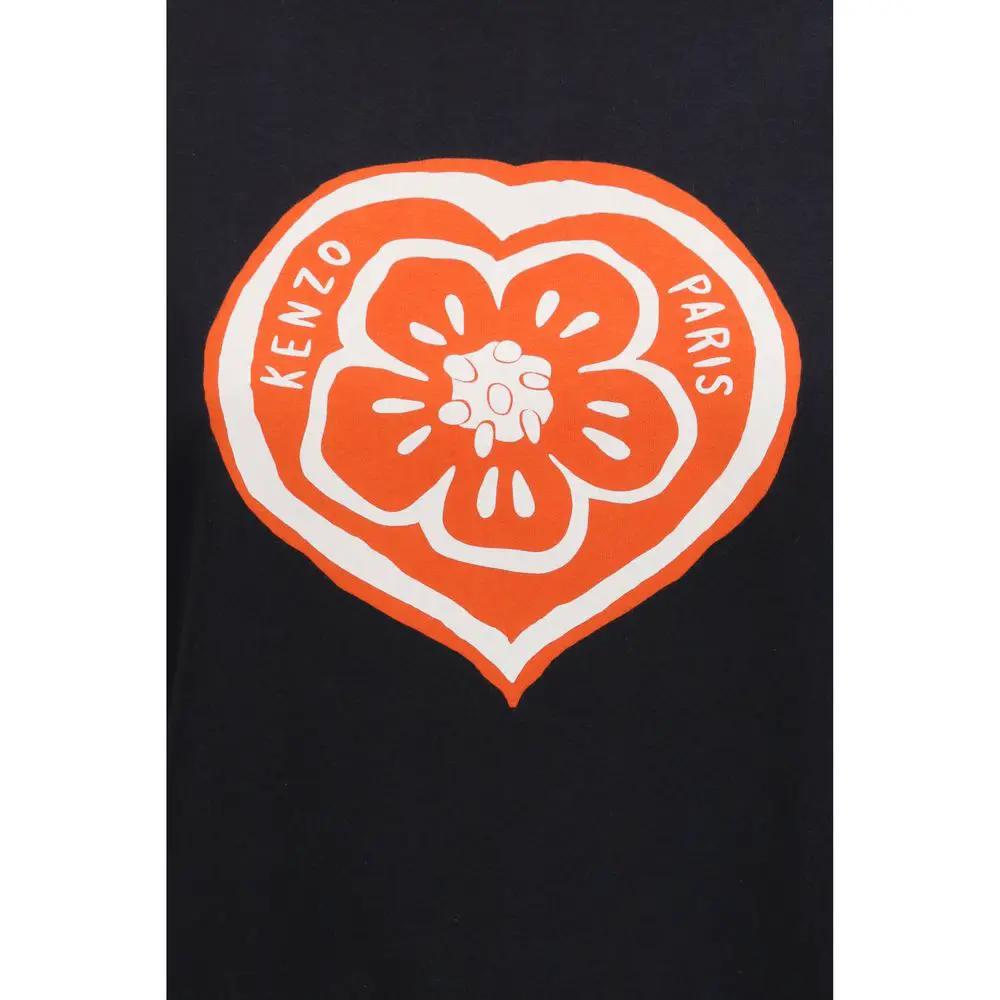 Kenzo Black Cotton T-Shirt by Kenzo