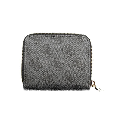 Guess Jeans Black Polyethylene Women Wallet