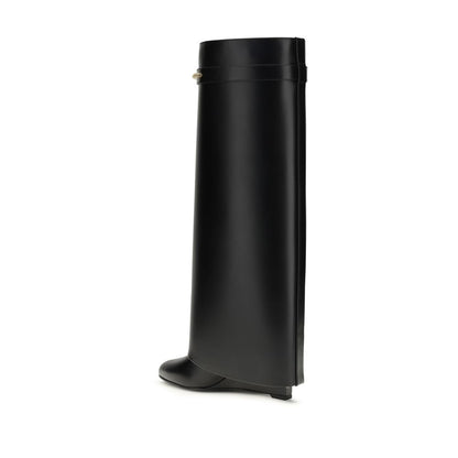 Bottes Givenchy femme Shark en cuir de veau noir – GI-BE703XE1J7001