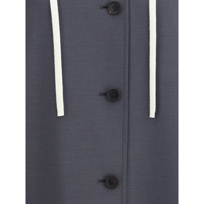 Miu Miu Gray Mohair Coat