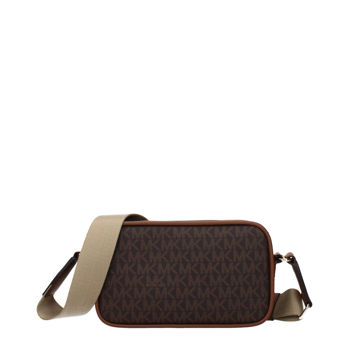 Sac bandoulière Michael Kors femme en tissu marron – MI15464705229065BT