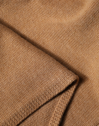 Écharpe Dolce & Gabbana homme en cachemire marron – MS7564