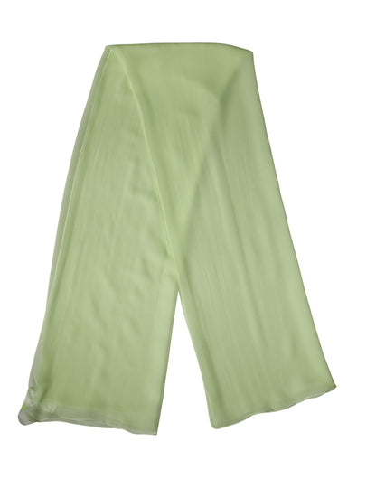 Étole Dolce & Gabbana femme en soie vert clair – MS7577