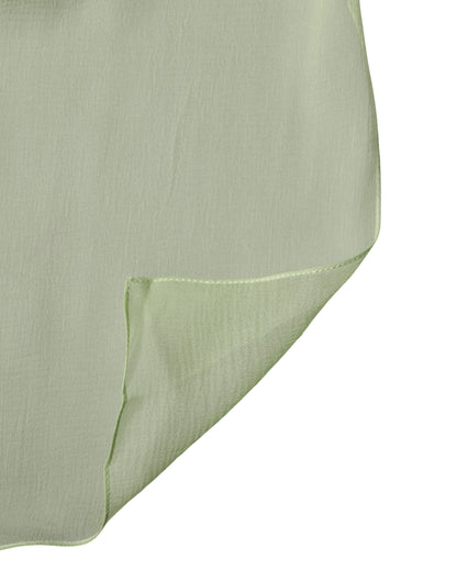 Étole Dolce & Gabbana femme en soie vert clair – MS7577