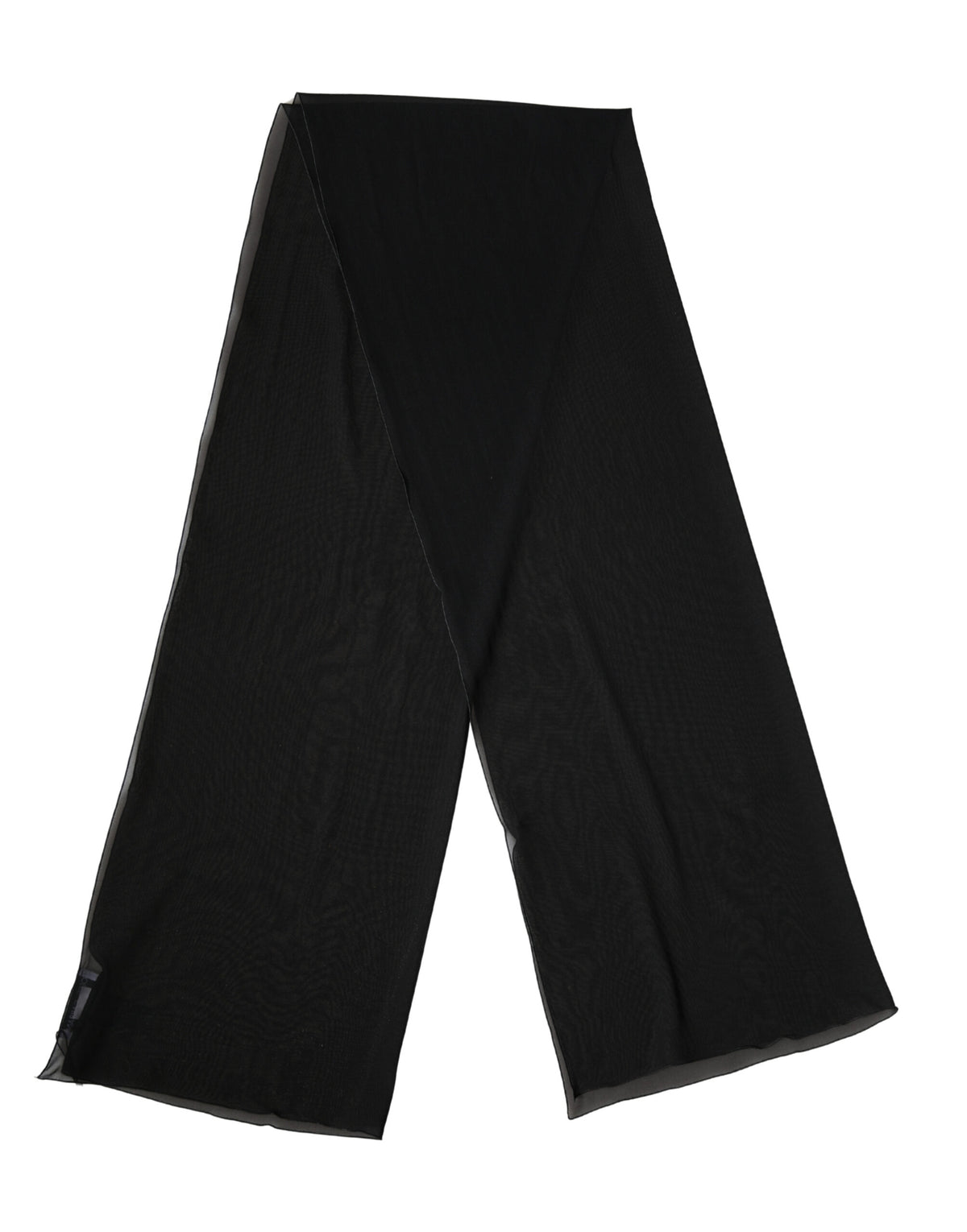 Étole Dolce & Gabbana femme en soie noir – MS7836