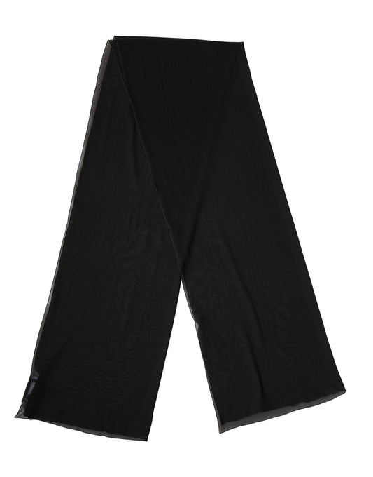 Étole Dolce & Gabbana femme en soie noir – MS7836