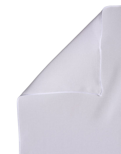 Dolce & Gabbana sjal för dam i vit siden – MS7837