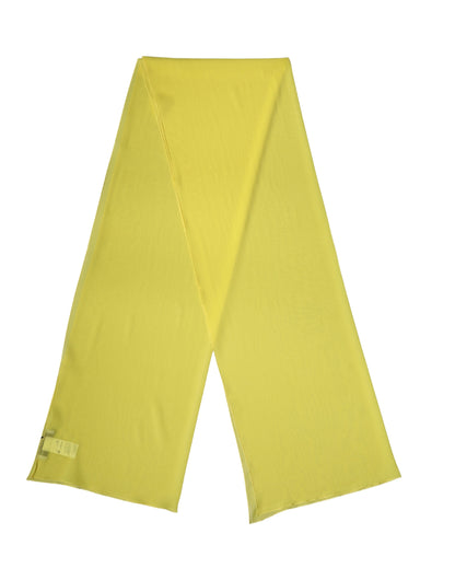 Écharpe Dolce & Gabbana femme étole en soie jaune – MS7838